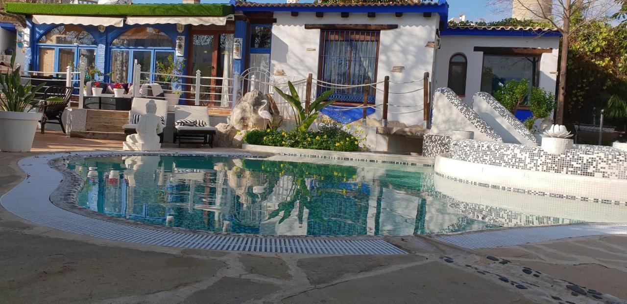 Casa Privada Para Dos Con Jacuzzi Y Piscina Malaga Эль-Чорро Экстерьер фото